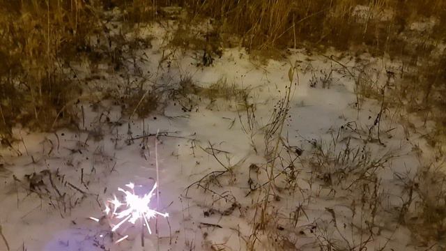 зажёг бенгальский огонь в ледяной бутылке:-) смотреть онлайн