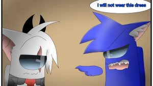 | White x blue | часть 4 | Among us | (Русская озвучка)