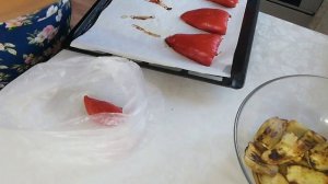 ЗАКУСКА ИЗ БАКЛАЖАН И ПЕРЦА.