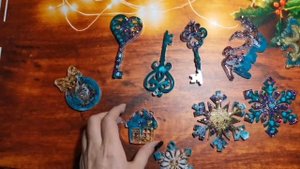 ёлочные игрушки из эпоксидной смолы