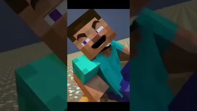 #shorts herobrine funny animation #minecraft