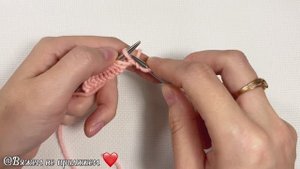 Как вязать лицевые петли. Классические лицевые петли, вязание спицами.