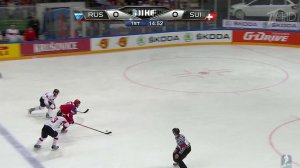 На чемпионате мира по хоккею сборная России одержала четвёртую победу подряд