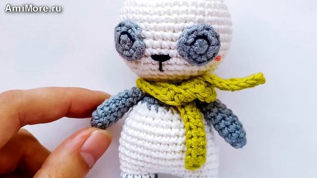 Амигуруми: схема Маленькая Панда. Игрушки вязаные крючком - Free crochet patterns. смотреть онлайн