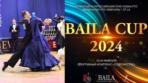 Никольников Павел - Мария Незнамова | Стандарт | Baila Cup 2024