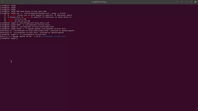 Name-based Virtual Host Support - Apache HTTP Server | Fedora 33 смотреть онлайн