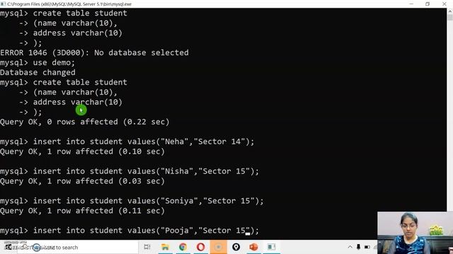 Difference between Drop and Delete Commands | Difference between Alter and Update Commands in MYSQL