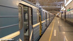 Метропоезд 81-717/714 (ЛВЗ) (Номерной) (№8862 - №8863) М 231. Станция метро Парнас