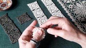 Простой Квадратный мотив крючком для начинающих.