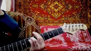 Тополя, тополя, все в пуху(гитара)