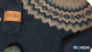 Обзор пряжи Drops Lima. Свитер лопапейса из Drops Lima. Описание свитера Долина от Анны Смирновой.