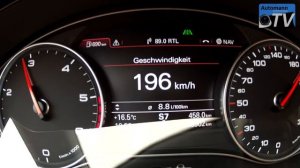 Autobahn Test - 2012 Audi A7 3.0 TDI S-Line (1080p FULL HD)