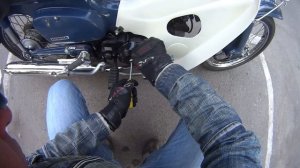 Настройка сцепления на Honda Super Cub