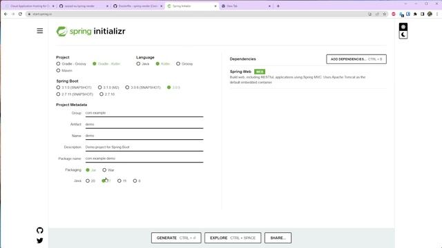 Deploy Spring boot application on render.com смотреть онлайн