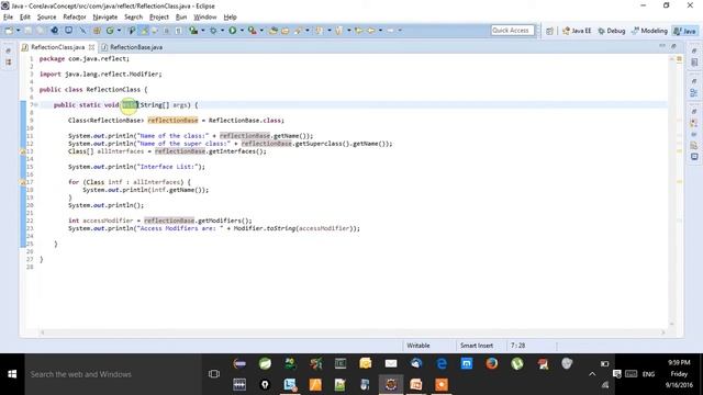 Java Reflection API смотреть онлайн