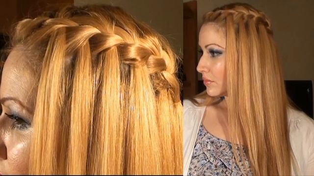 Como Hacer una Trenza de Cascada / איך לעשות מפל דלה צרפתית смотреть онлайн