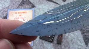 Нож, который рубит гвозди!