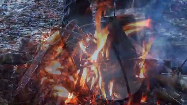 Хинкали на костре \ Зимний поход выходного дня смотреть онлайн