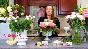 Make a Romantic Ranunculus Centerpiece