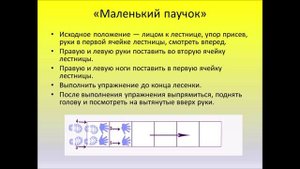 Упражнения на координационной лестнице для дошкольников