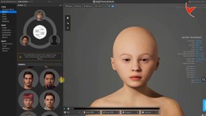 Makehuman to Metahuman, How to create a Metahuman child character with the free Makehuman character