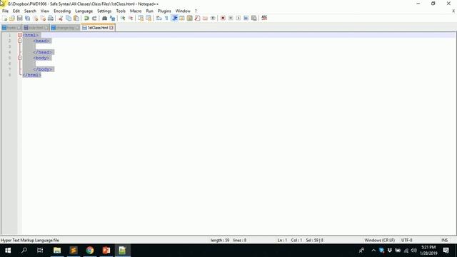 Introduce HTML #1 смотреть онлайн
