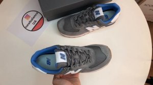 New Balance 574 - ML574SKC. Новые замшевые кроссовки от Нью Баланс, оригинал. Цвет Серый.