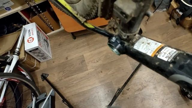 Снимаем шатуны FSA Comet и меняем каретку MegaExo BB-7100