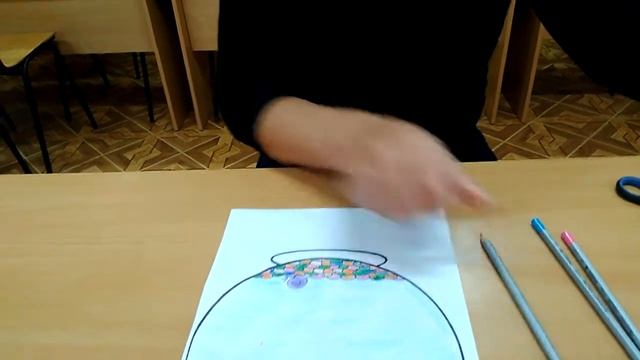 Майстер-клас "Аплікація "Акваріум з рибками" смотреть онлайн