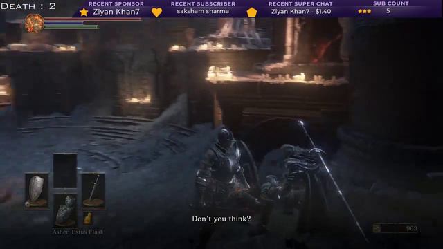 Dark Souls III : "Death Counter" Wt Akan22