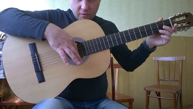 Уроки гитары.Во саду ли в огороде-мелодия для начинающих