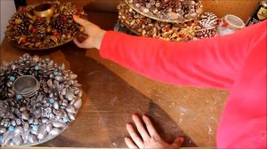 Новогодние подсвечники/Рождественские подсвечники.  Обзор