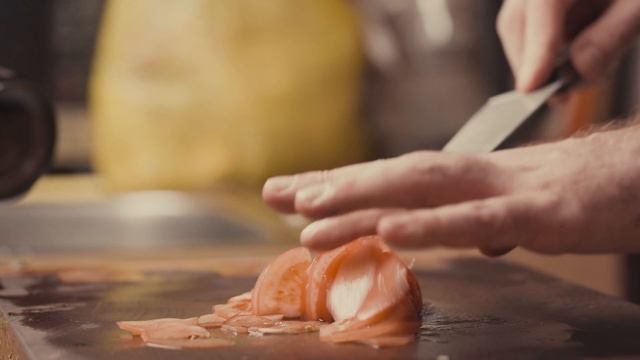 Кухонный нож из 40х13. Простые материалы - не простой нож. смотреть онлайн