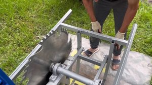 Станок для резки газоблока