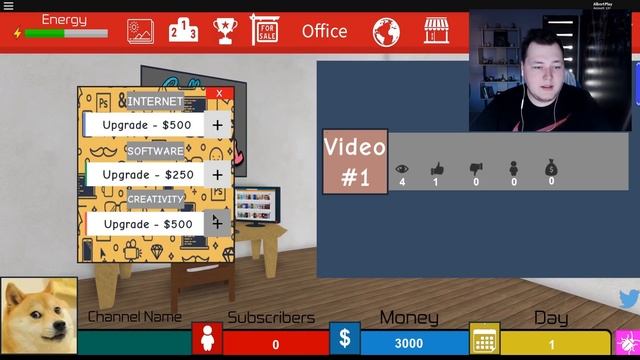 КАК СТАТЬ ПОПУЛЯРНЫМ НА ЮТУБ ??? | ROBLOX ПО РУССКИ | | Роблоксер Альберт смотреть онлайн