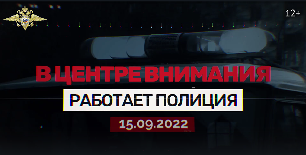 Выпуск 26. В центре внимания. Работает полиция