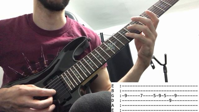 How to play Lavender Town (Pokemon Red/Blue/Green/Yellow) on guitar! смотреть онлайн