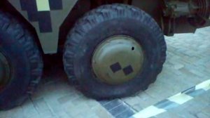 Подкачка колеса БТР-4