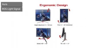 Монитор Asus ROG Swift PG27UQ (90lm03a0-b01370), 27 дюймов