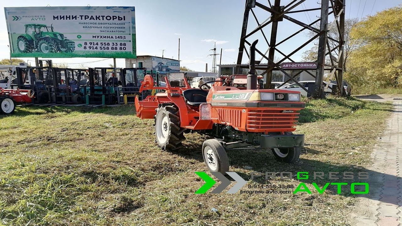 Сельхоз техника для сельского хозяйства Kubota L18 с аукциона Японии / какой трактор лучше выбрать