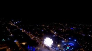 Новогодний салют 2017 г. Ханты-Мансийск