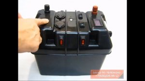 ЭЛЕКТРОБОКС В ЛОДКУ - АКБ ДО 70Ач. Серия Amfibia (Амфибия)