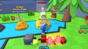 ВЫТАЩИЛ САМЫЙ РЕДКИЙ МЕЧ! Pull a Sword ROBLOX