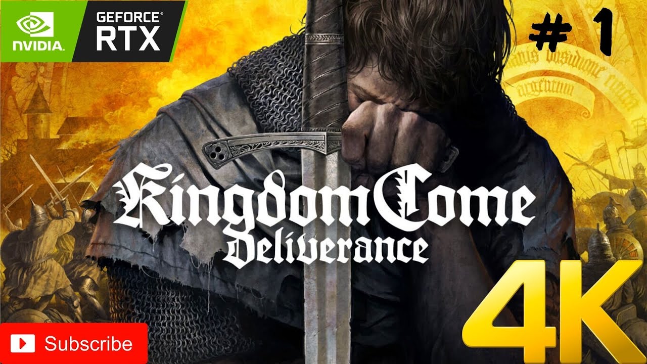 Kingdom Come - Deliverance - прохождение #1 | Logitech RumblePad 2 | RTX 3060 | 4K 60 FPS