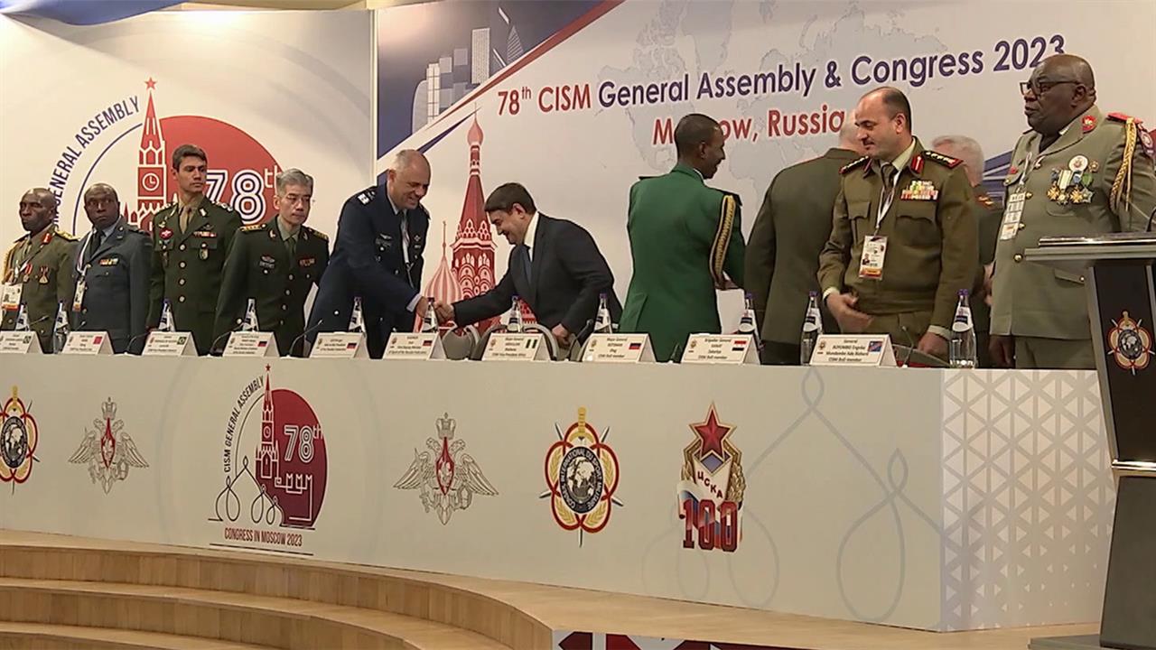 Состоялась церемония открытия Генассамблеи и Конгресса Международного совета военного спорта.