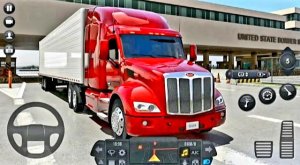 Игра на Android _  Самый лучший симулятор дальнобойщика 》Truck Simulator _ Ultimate