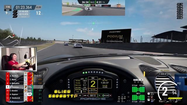 ? Assetto Corsa Competizione. Simcentral.ru GT4 Зандвоорт - LIVE смотреть онлайн
