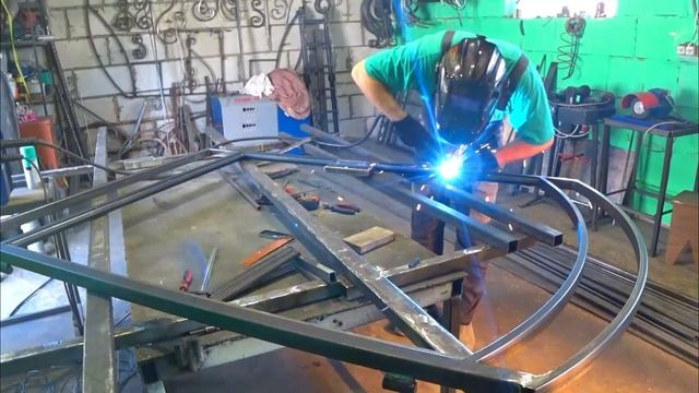 FORGED GATE WITH YOUR OWN HANDS cold forging | КОВАНАЯ КАЛИТКА СВОИМИ РУКАМИ ХОЛОДНАЯ КОВКА