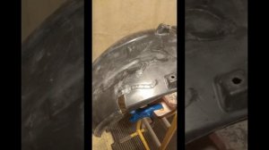 Подкрылок Mercedes. Ремонт