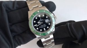Сравнение Rolex Submariner 116610 и Rolex Submariner Starbucks 126610LV